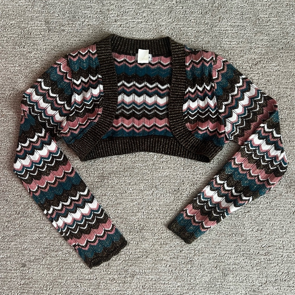 Y2K Micro Cardigan